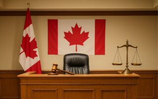 The Canadian courtroom.