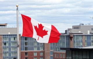 Canadian flag.