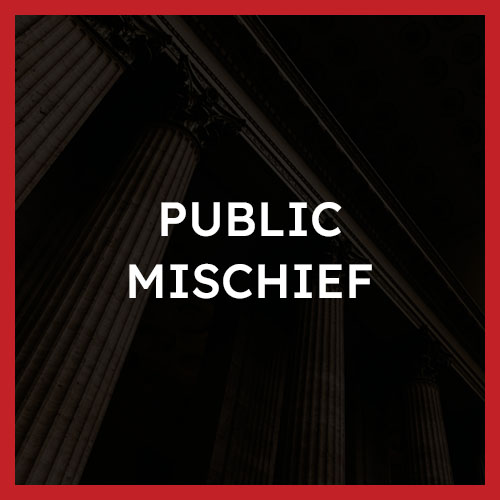 Public Mischief Lawyers Calgary