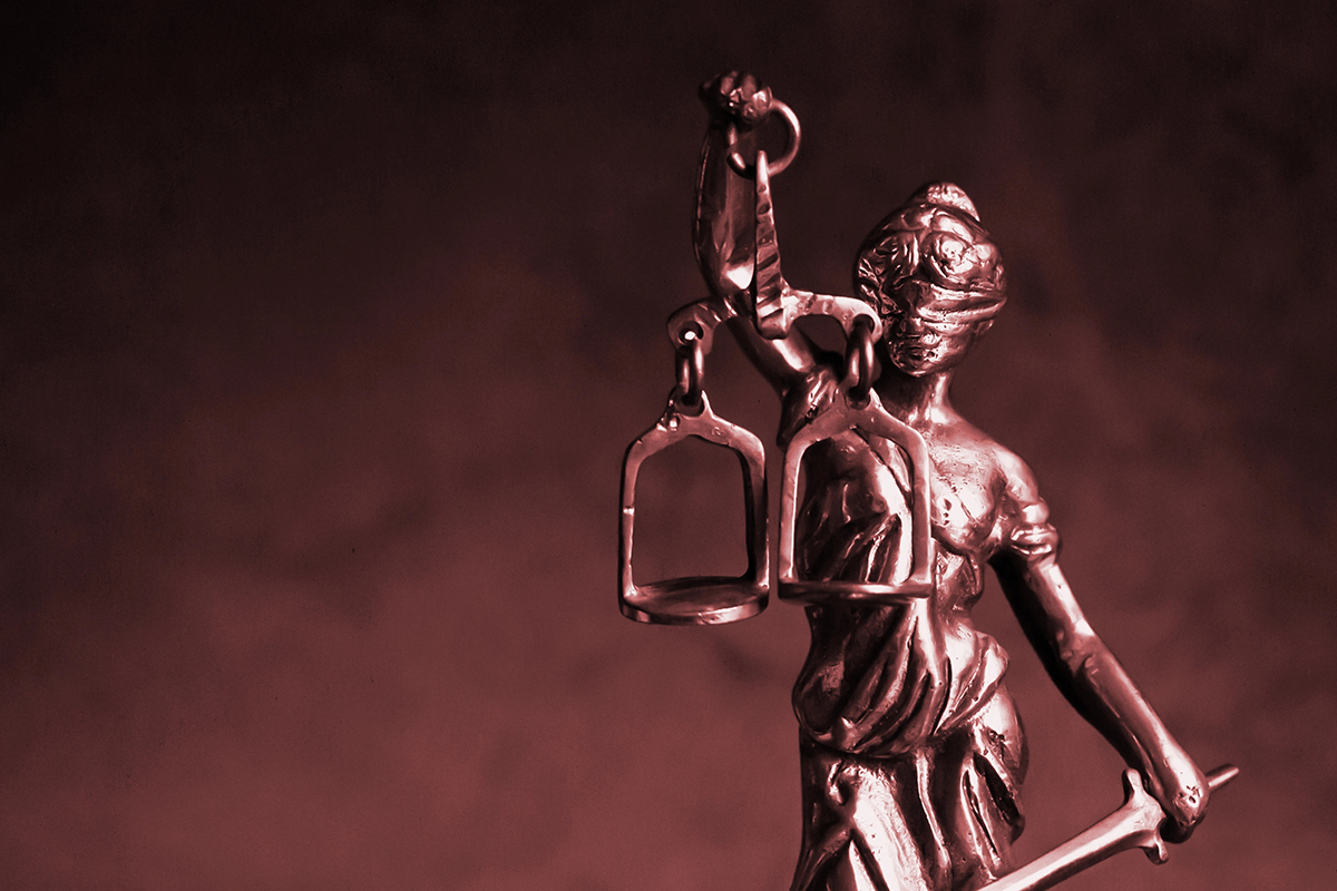 Themis statue of Justice with scales
