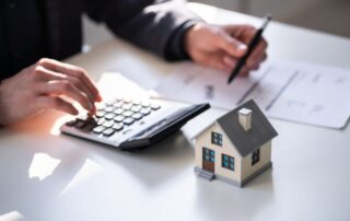 A person fraudulently selling a property.