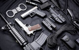 Collection of firearms